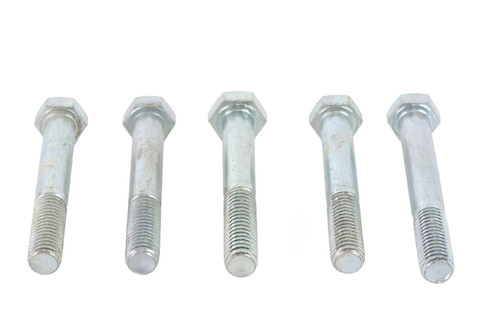 V-Twin - Zinc Hex Cap Bolts 1/2 inch-13 x 3-3/4 inch