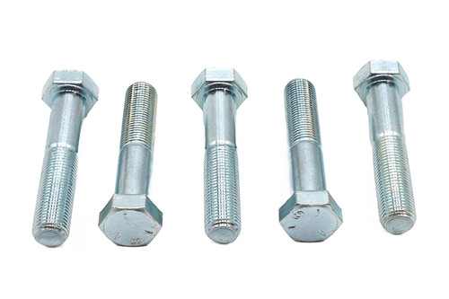 V-Twin - Zinc Hex Cap Bolts 1/4 inch-28 x 1/2 inch