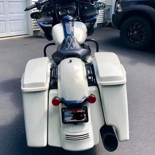 Hogworks Stretched 2-into-1 Tri-bar Fender Extension for Harley® Touring '09-'25