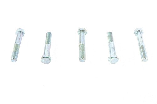 V-Twin - Zinc Hex Cap Bolts 3/8 inch-24 x 2-1/4 inch