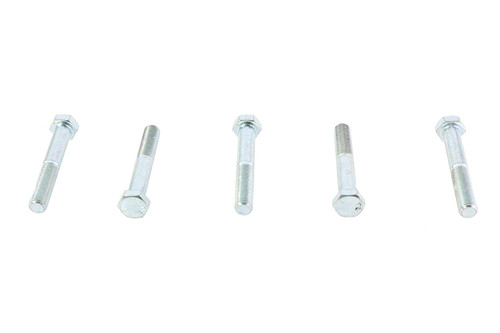 V-Twin - Zinc Hex Cap Bolts 3/8 inch-24 x 2-1/2 inch