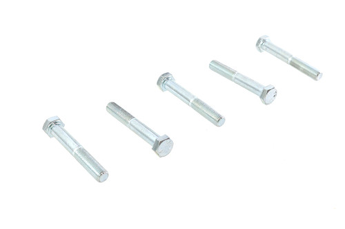 V-Twin - Zinc Hex Cap Bolts 3/8 inch-24 x 2-1/2 inch