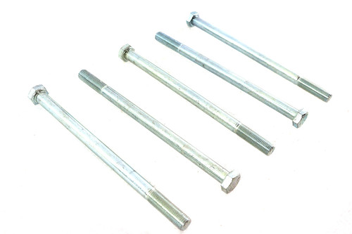 V-Twin - Zinc Hex Cap Bolts 3/8 inch-24 x 6 inch