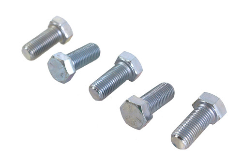 V-Twin - Zinc Hex Cap Bolts 7/16 inch-20 x 1 inch