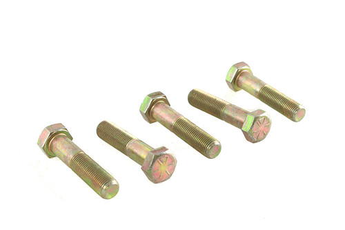 V-Twin - Zinc Hex Cap Bolts 1/2 inch-20 x 2-1/4 inch