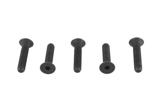 V-Twin - Allen Flat Head Screws Black 5/16 inch-18 x 1-1/2 inch
