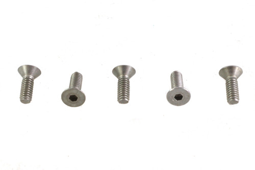 V-Twin - Allen Flat Head Screws Stainless Steel