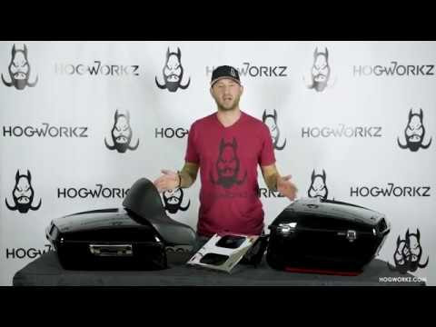 Hogworks Two-up Tour Pack Mount for Harley® Touring '09-'25
