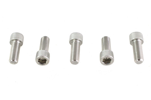 V-Twin - 3/8 inch-24 x 1 inch Allen Socket Cap Screw Stainless Steel