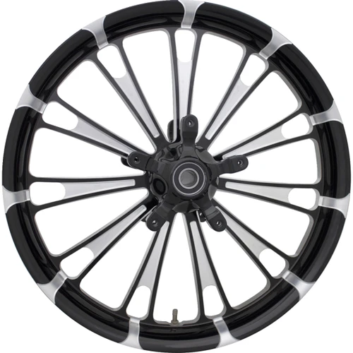 Coastal Moto #1502-FUL-213-BC - Wheel - Fuel - Front - Dual Disc/without ABS - Black Cut - 21x3.25 - FL