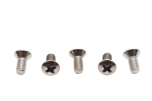 V-Twin - 8-32 x 3/8 inch Oval Phillips Head Screw Stainless Steel