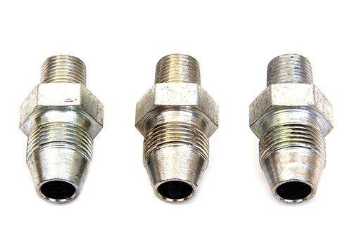 V-Twin - Cadmium Oil Line Fitting