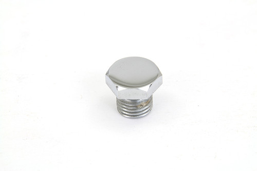 Colony - Chrome Motor Case Drain/Oil Pump Body Plug