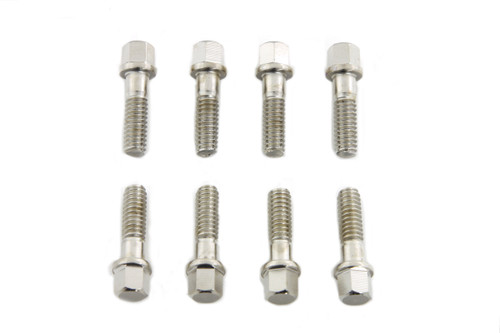 V-Twin - Tappet Block Screw Kit Nickel Plated