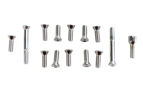 Colony - Transmission Top Cover Screw Kit Chrome