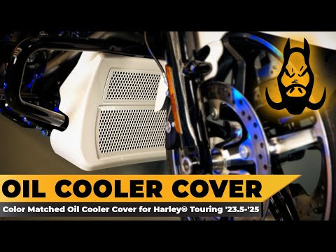 Hogworks Oil Cooler Cover for Harley® Touring '23.5-'25