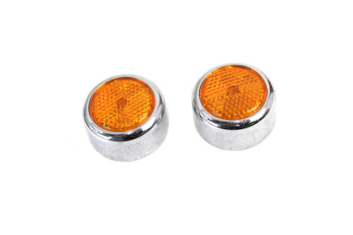 Colony - Swingarm Pivot Bolt Cover with Amber Reflectors