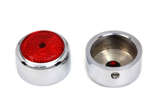 Colony - Swingarm Pivot Bolt Cover with Red Reflectors