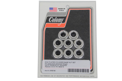 Colony - Cylinder Base Nut Cadmium