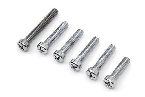 Colony - Cam Cover Screw Kit Chrome
