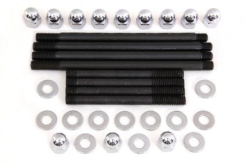 Colony #41-141 - Chrome Engine Case Acorn Bolt Kit