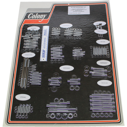 Colony #1026-P - Bolt Kit - Engine - Chrome