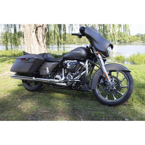 Coastal Moto #3D-HUR213CH - Wheel - Hurricane 3D - Front - Dual Disc/without ABS - Chrome - 21x3.5 - '08+ FL