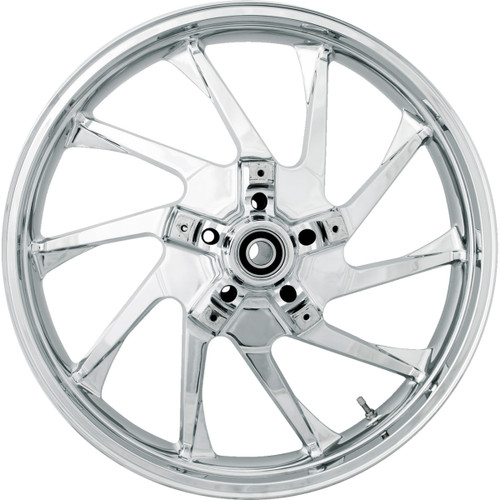 Coastal Moto #3D-HUR213CH - Wheel - Hurricane 3D - Front - Dual Disc/without ABS - Chrome - 21x3.5 - '08+ FL