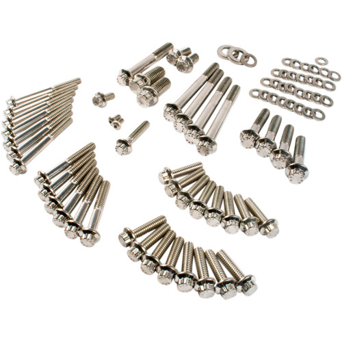 Feuling Parts #3060 - Fastener Kit - External Engine - 12-Point - XL