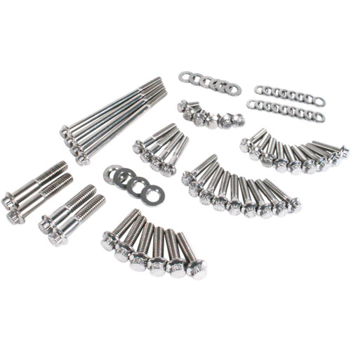 Feuling Parts #3055 - Fastener Kit - External Primary/Transmission - 12-Point/Dress-Up - FX