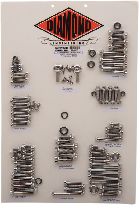 12-Point Transformation Bolt Kit - FLHT 99-06