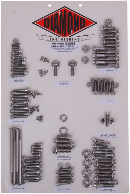 12-Point Transformation Bolt Kit - FLHT 07-16