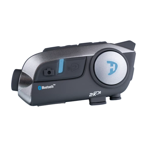 Daytona Helmets Motorcycle Bluetooth Headset - Motorcycle Communication System For All Types of Helmets - Cam