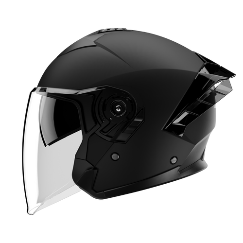 D.O.T. & ECE Daytona Sporty Jet- Dull Black