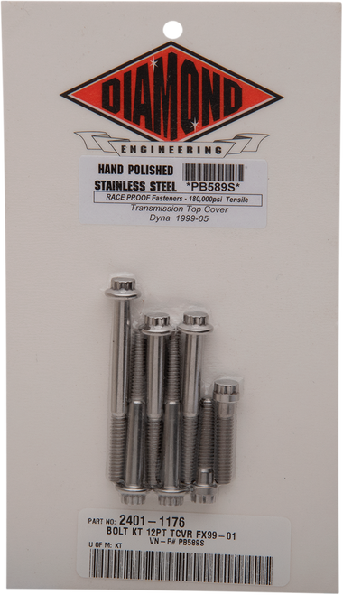 12-Point Top Cover Bolt Kit - FX 99-01