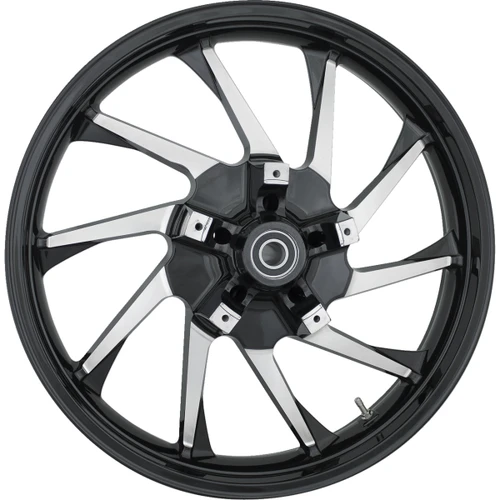 Coastal Moto #3D-HUR213BC - Wheel - Hurricane 3D - Front - Dual Disc/without ABS - Black - 21x3.5 - '08+ FL
