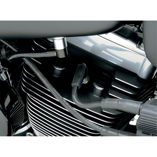 Drag Specialties - Head Bolt Covers - Chrome - 4 Pack
