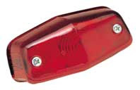 Custom Chrome Universal Tail Lamp Taillight Lens only Fit For Harley