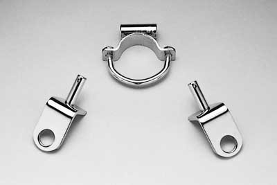 Custom Chrome Solo Seat Bracket Mount Kit Set Fit For Harley 4-speed Big Twin 1958-1984