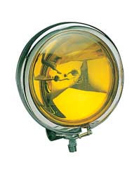 Custom Chrome 12V Clear Non-Fluted Len Spot Lamp Passing Light Fit For Harley 68667-78