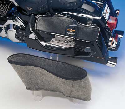 Custom Chrome Saddlebag Saddle bag Insert Carpet Liner Fit For Harley Davidson Touring 93-13