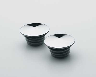 Custom Chrome Gas Cap Sets Kit Fit For Harley all models with screw-type Gas Tanks late 96-Up