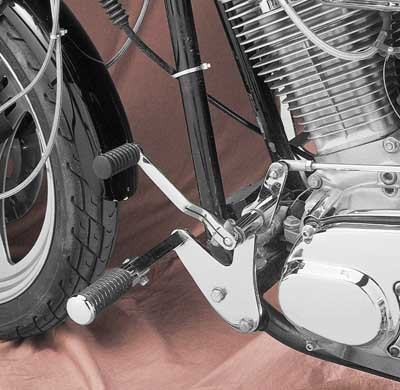 Custom Chrome Brake Shifter Forward Control Kit Set Fit For Harley 5-Speed FXR Model 1982-1994