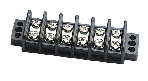 Custom Chrome Six Connections 6 Lug Electrical Junction Block 4 hole