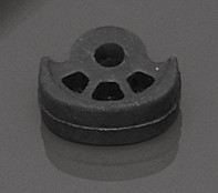 Custom Chrome Set of 8 Vibra-Kushion Replacement Rubbers For Small Footpegs