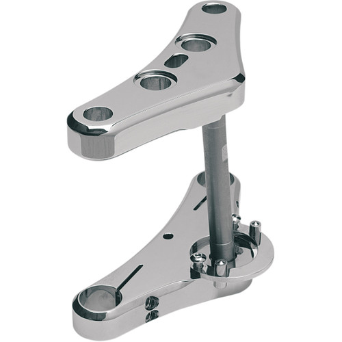 Accutronix #TWR541-ESC - Triple Tree - 41 mm - Chrome - Raked 5° - Elite Smooth