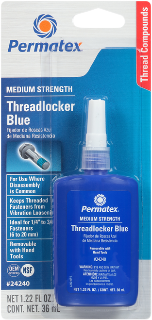 242 Threadlocker - Blue - 1.22 U.S. fl oz.