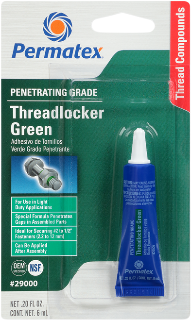 290 Threadlocker - Green - 0.2 U.S. fl oz.