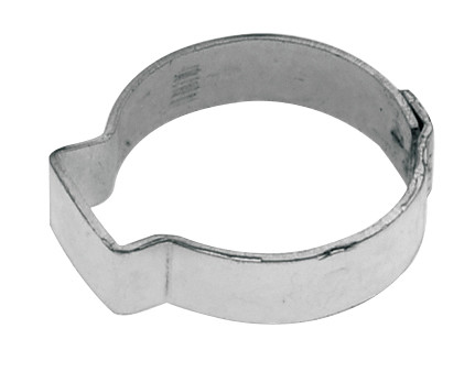 (50)CRIMP HOSE CLAMP 13/16 IN