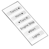 SWITCH HOUSING DECALS(10)